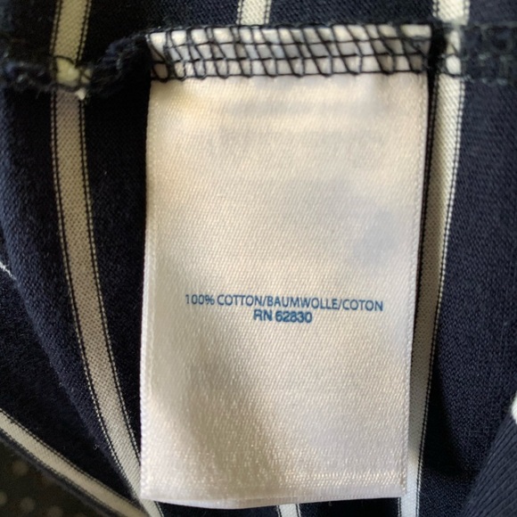 LANDSEND Women’s 100% Supima Cotton Elbow Sleeve Scoop Neck Tee Shirt - Picture 4 of 5